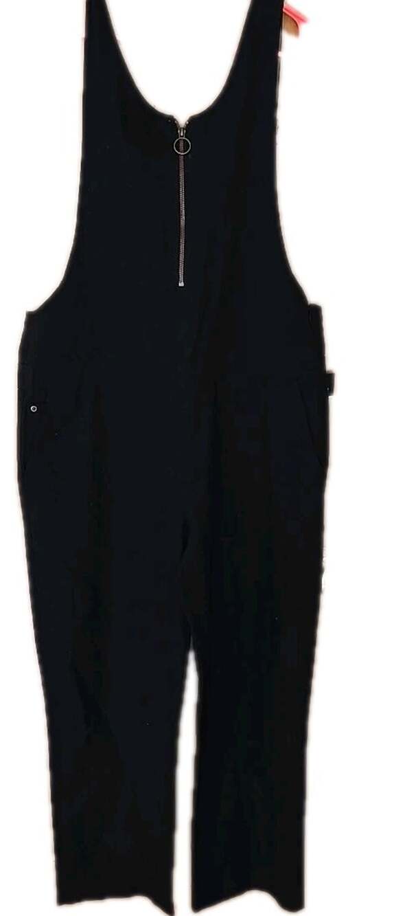 Hurley Women’s Modernist Jumpsuit Overalls Black- Size Large- New With Tags